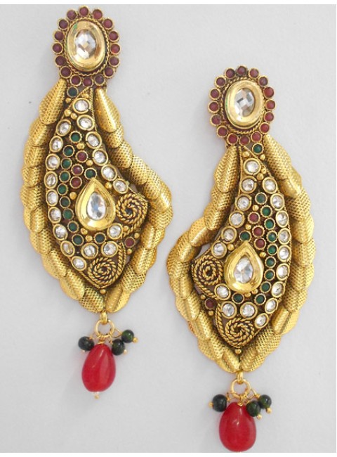 Polki Earrings